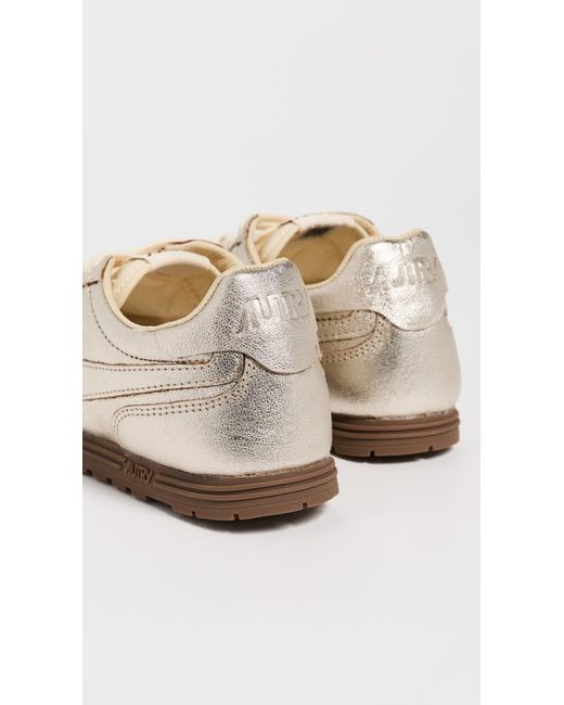 Autry White Windspin Low Sneakers