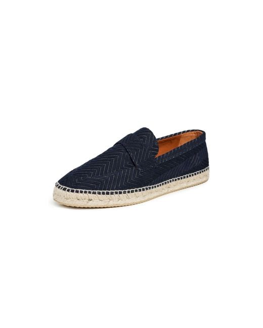 Missoni Blue Espadrille Loafers for men