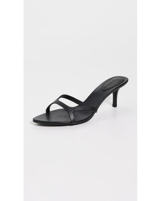 Tony Bianco Black Daisy Sandals