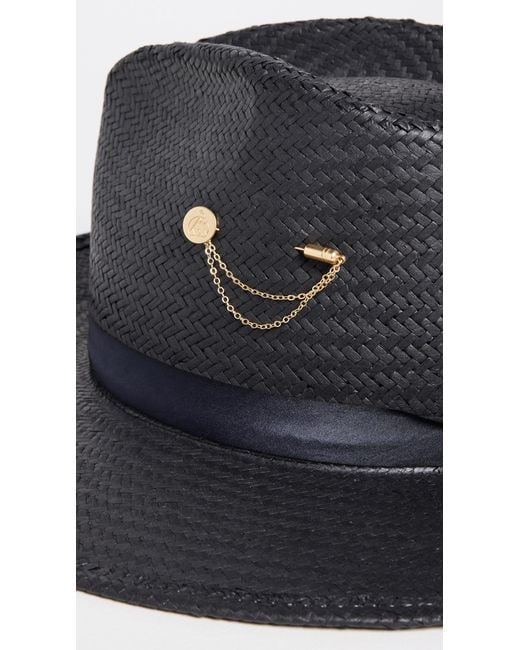 Freya Black Wanderer Packable Hat