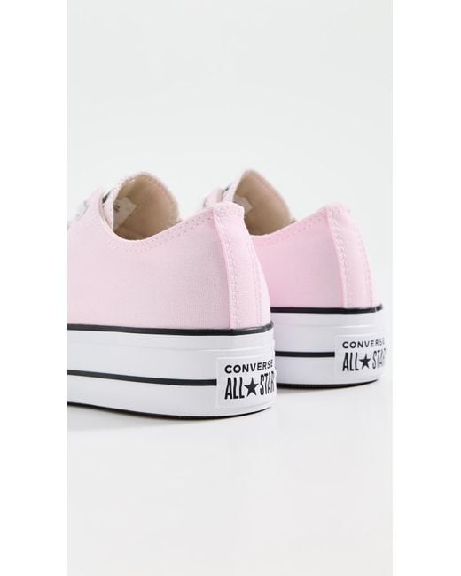 Converse White Chuck Taylor All Star Lift Platform Sneakers
