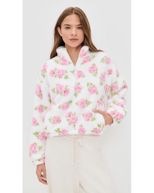 Pj Salvage White Let's Get Cozy Jacket