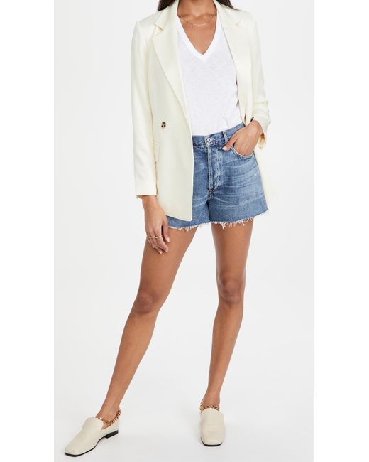 Rag & Bone White The Vee Tee
