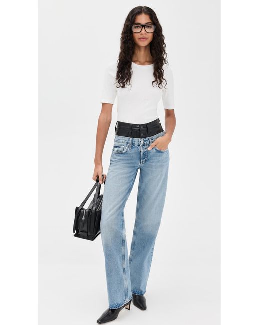 Agolde Blue Elson Jeans