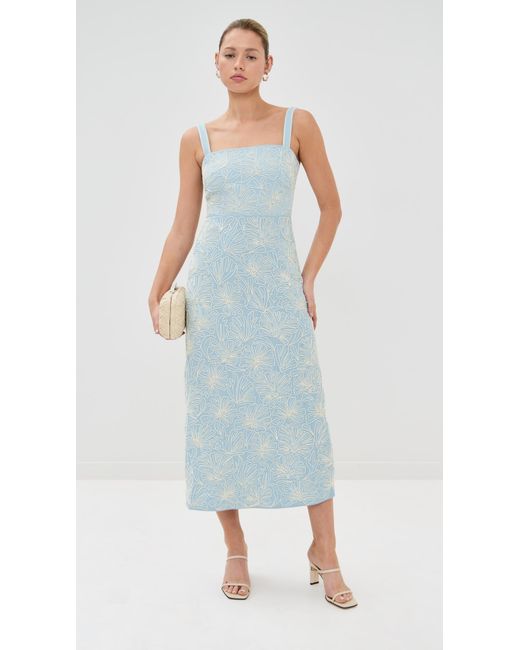 Veronica Beard Ella Dress in Blue | Lyst