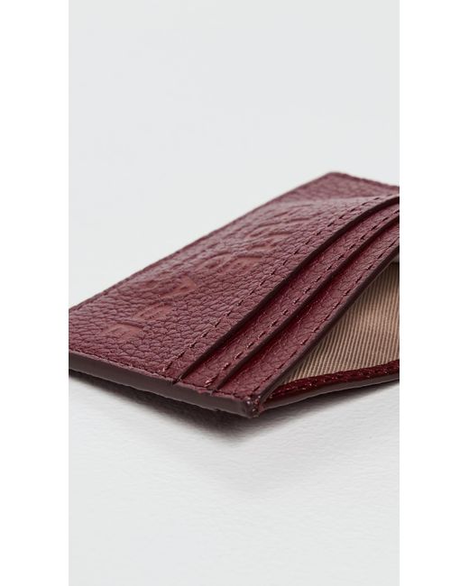 Marc Jacobs Red The Leather Card Case