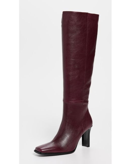 Staud Purple Hendrix Boots