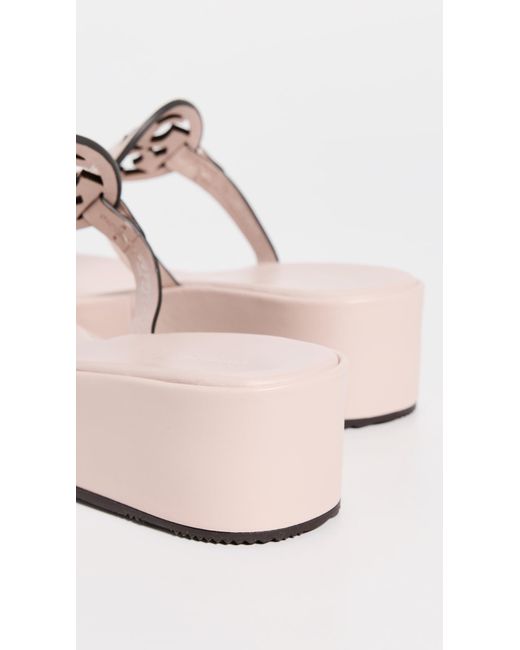 Tory Burch Black Miller Wedges