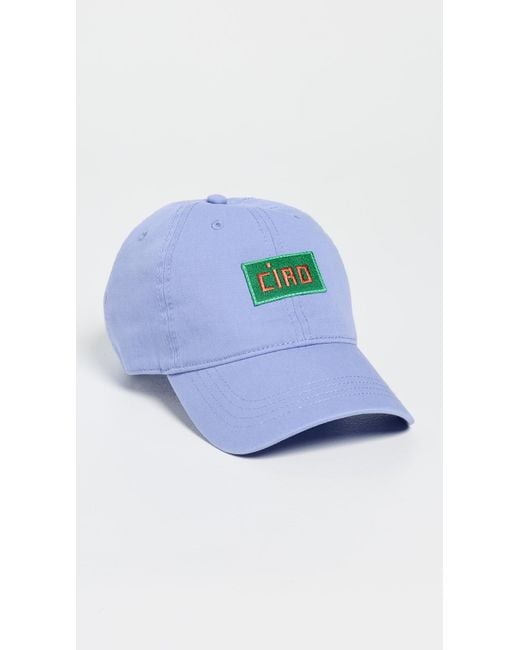 Clare V. Blue Baseball Hat