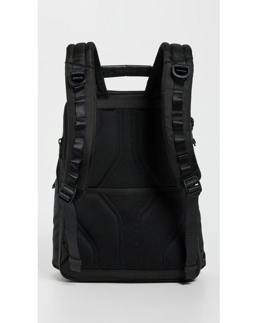 Tumi Black Navigation Backpack for men