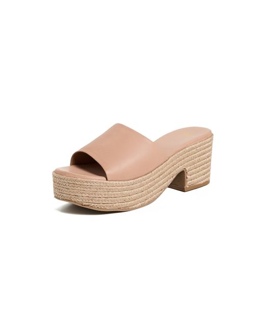 Beek Multicolor Prinia Jute Platform Sandals