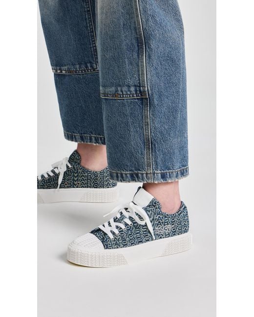 Marc Jacobs The Sneakers in Blue | Lyst