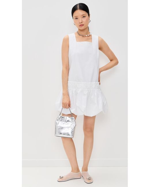 sheer white slip dress Vintage White Sheer Slip Dress With Silk Bust  The Archive Project