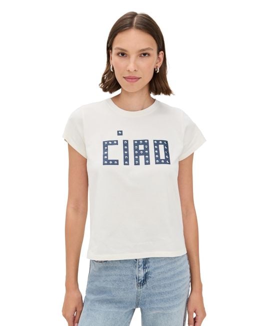 Clare V. White Classic Tee