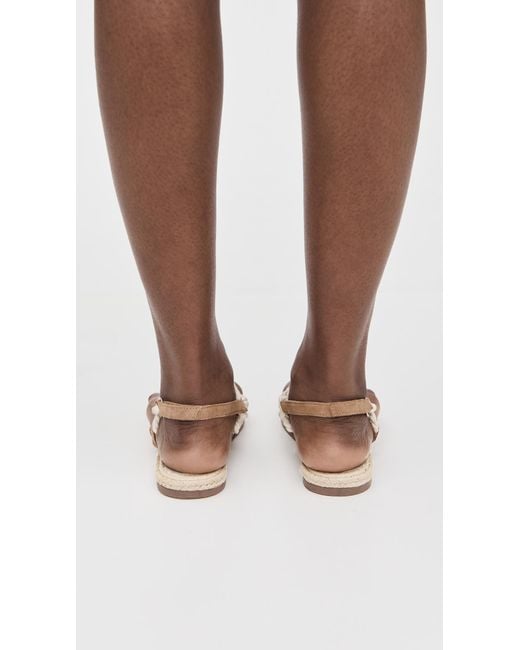 Manebí White Rope Sandals