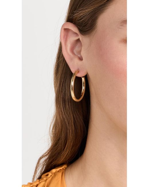 Gorjana Black Carter Hoops