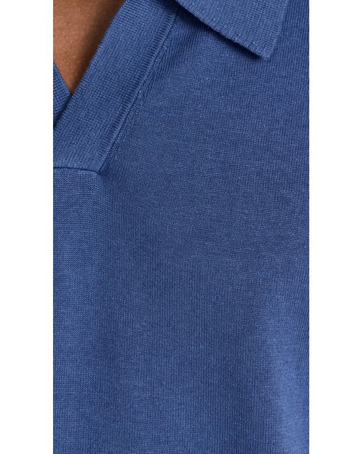 Norse Projects Blue Nore Project Eif Cotton Inen Poo Cacite Bue for men