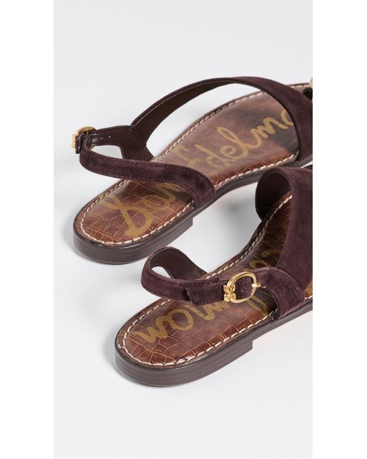 Sam Edelman Multicolor Grace Suede Sandals