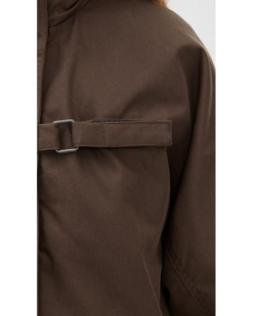 Line & Dot Brown The Forest Anorak Jacket