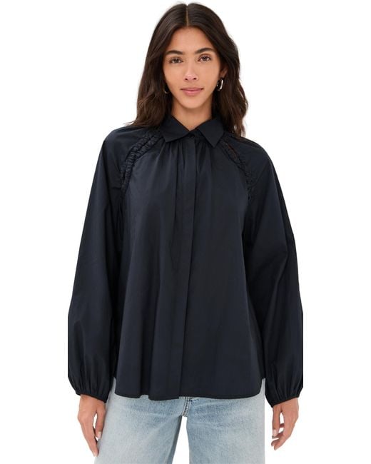Merlette Black Tiana Top