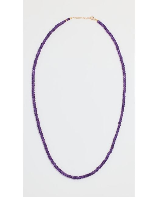 JIA JIA Black February Beaded Necklace