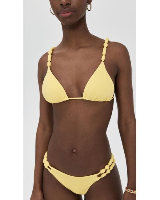 ViX Black Solid Atena Tri Paral Top