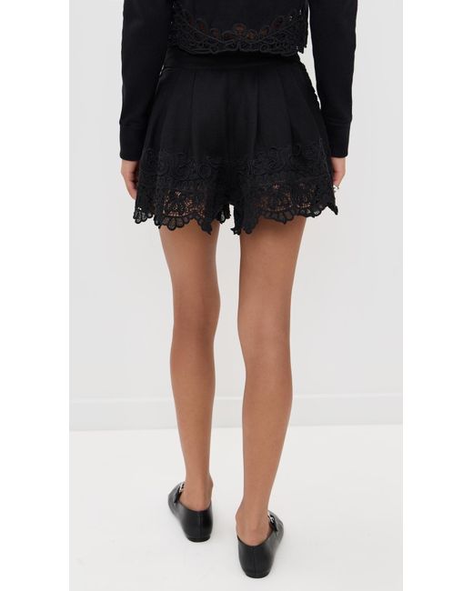 Sea Black Iyla Soutache Shorts