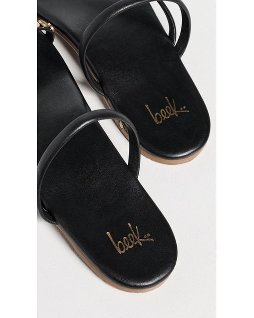 Beek Black Starbird Sandals