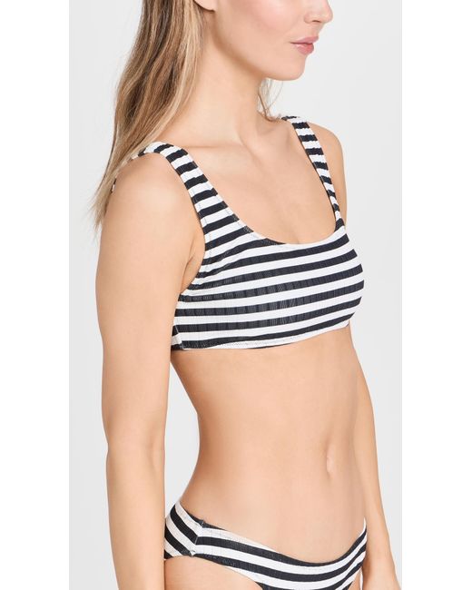 Solid & Striped Black The Elle Top