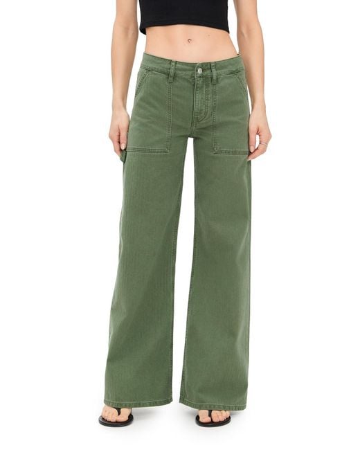 Jeanerica Green Guell Pants