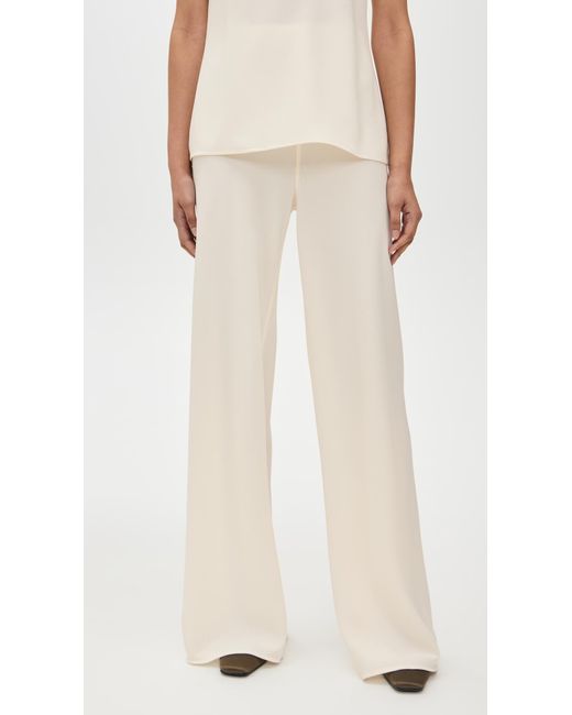 Staud White Stroll Pants