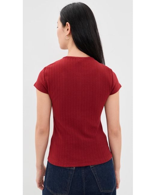 Re/done Red Emmy Tee