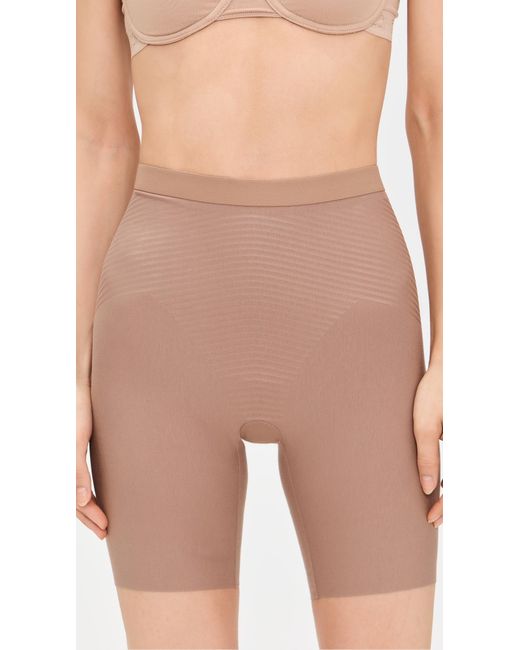 Spanx Natural Midthigh Shorts