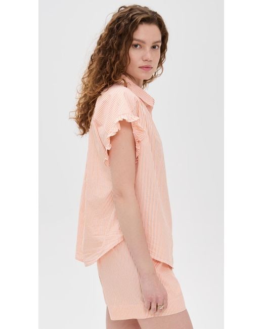 Xirena Pink Noah Shirt