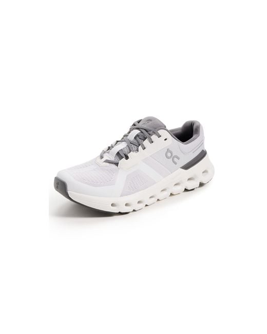 On Shoes White Cloudrunner 2 Sneakers for men