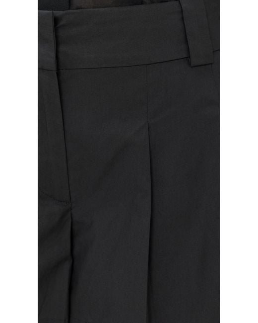 IRO Black Ombrine Shorts