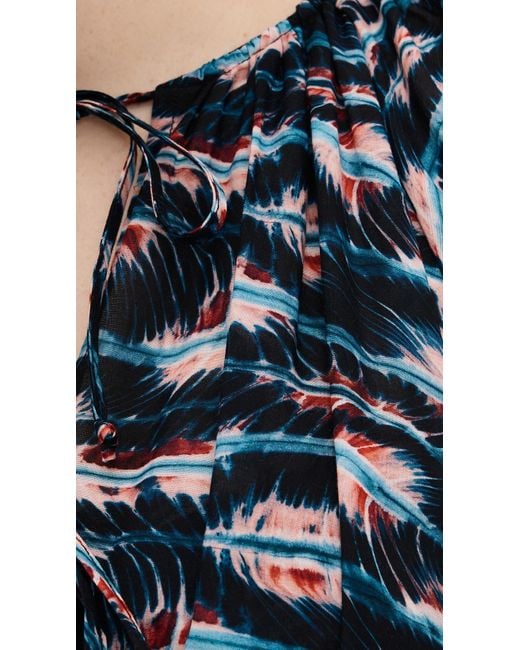 Ulla Johnson Blue Mikaela Coverup