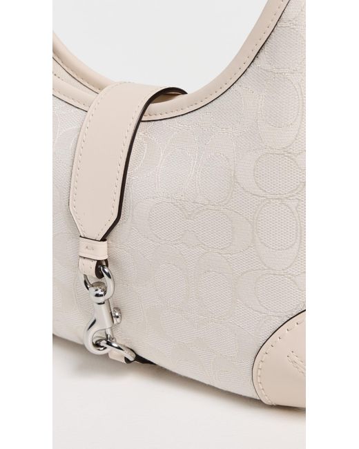 COACH Pink The Originals Signature Jacquard Handbag