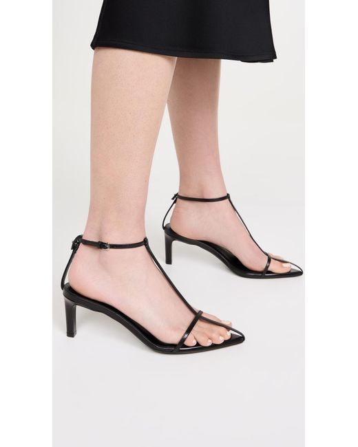 Jil Sander Black Sandals