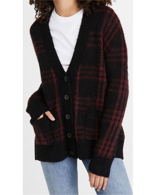 Synthetic 90s Oversized Cardigan 