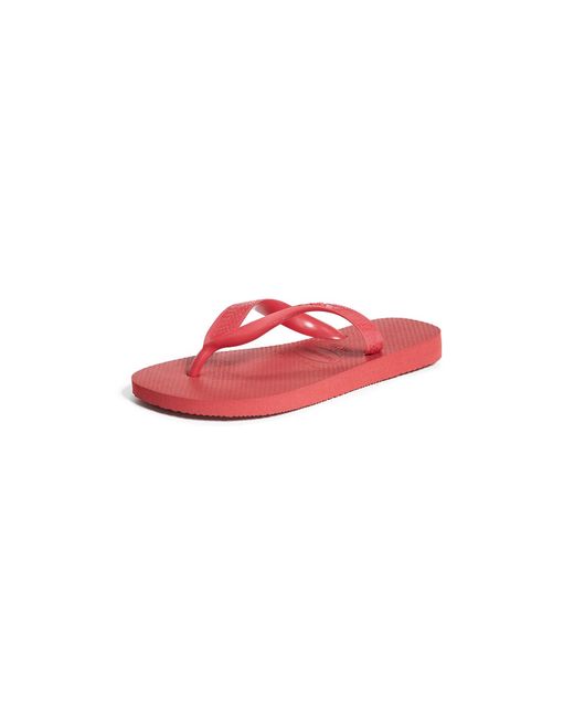 Havaianas Red Core Flip Flops