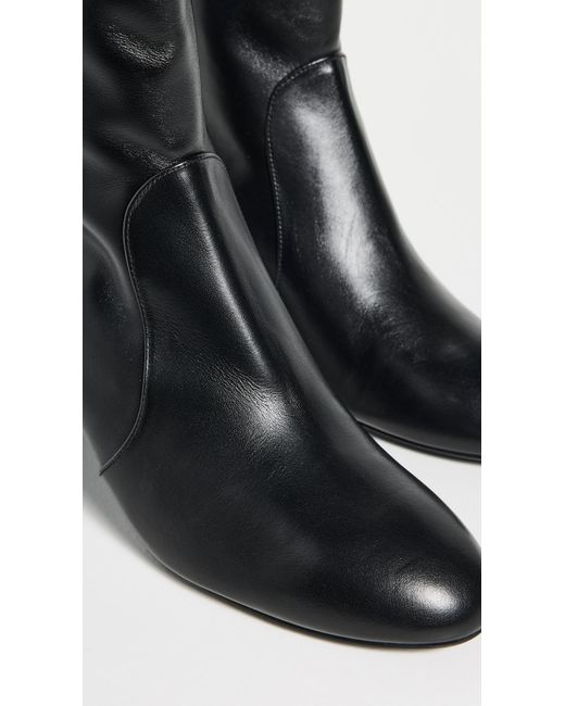 Stuart Weitzman Black Babette Zip Bootie 60Mm