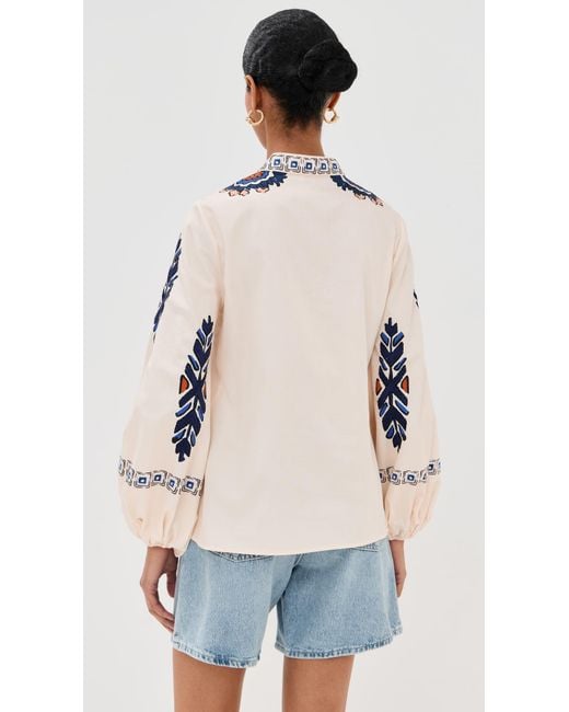 Figue White Davina Top