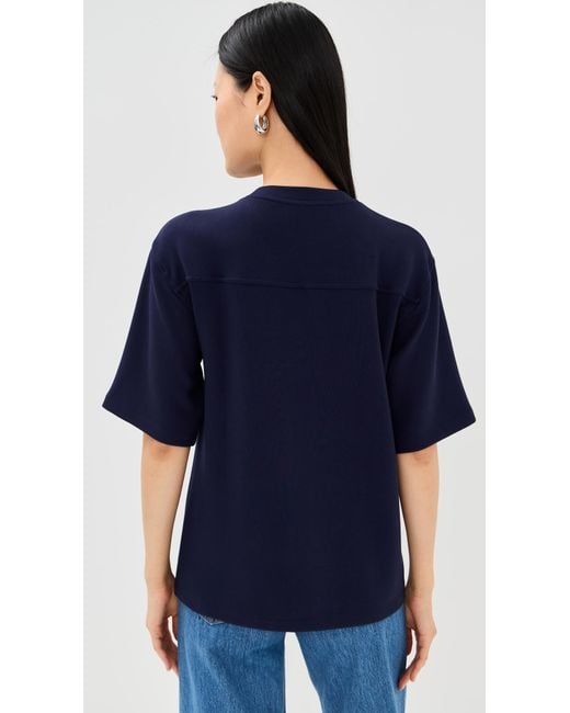 Le Bos Blue Caroline Tee