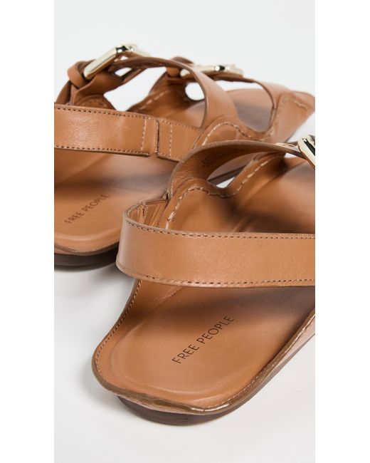Free People Multicolor Blossom Buckle Sandals