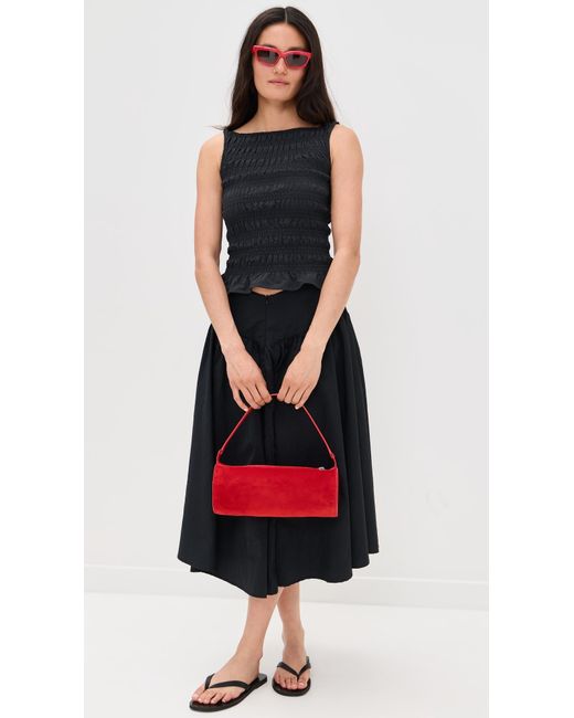 Peachy Den Black The Deba Top