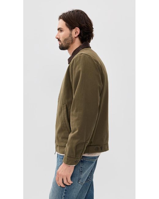 Rhythm Green James Jacket for men