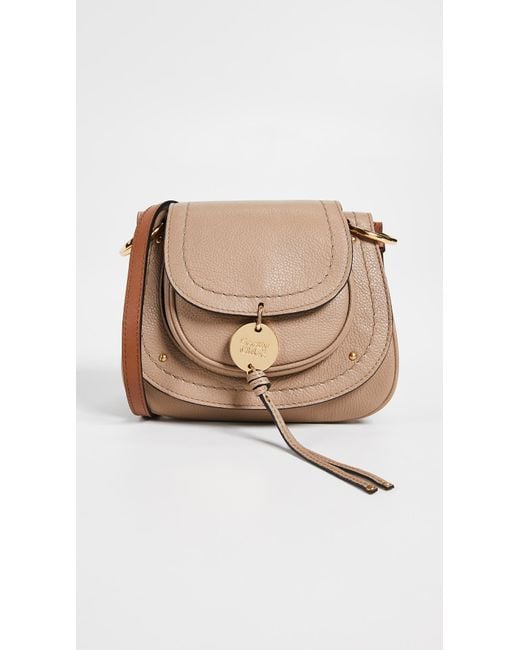 See By Chloé Natural Susie Small Saddle Bag