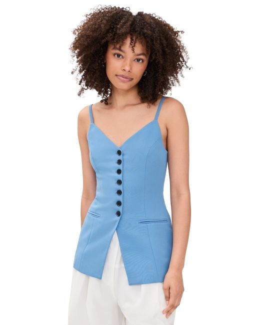 ALIGNE Blue Manhattan Top