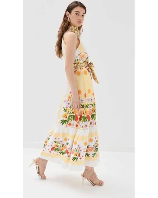 Borgo De Nor Multicolor Biba Cotton Dress